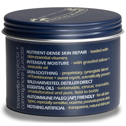 Beef Tallow Frankincense and Myrrh Foot Healing Cream