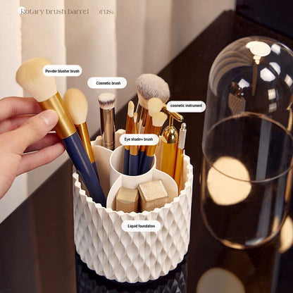 LUMA™ Rotating Makeup Brush Storage